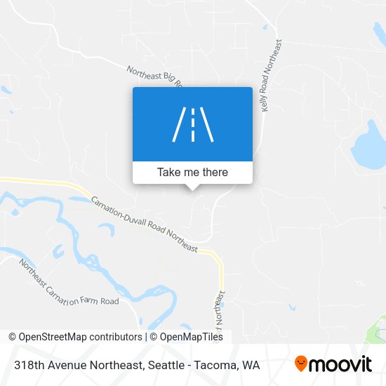 Mapa de 318th Avenue Northeast