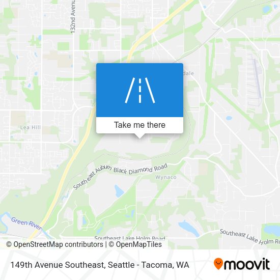 149th Avenue Southeast map