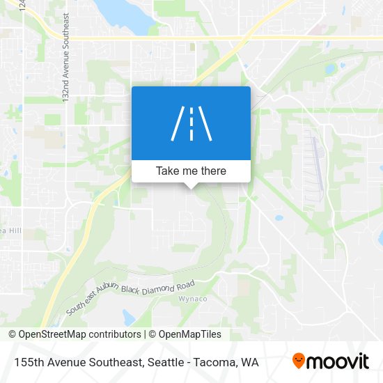 Mapa de 155th Avenue Southeast