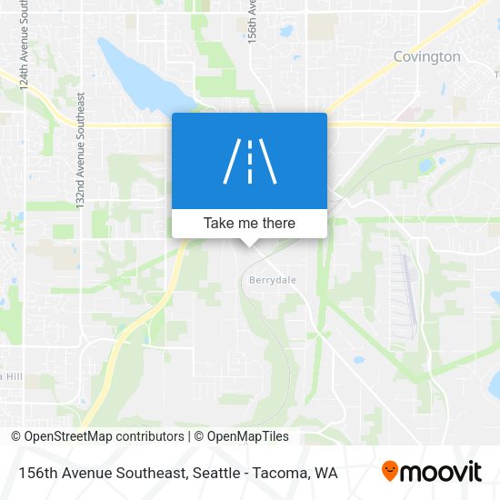 156th Avenue Southeast map