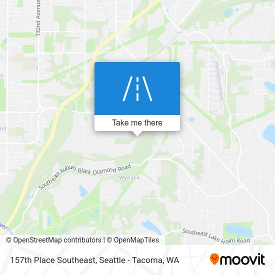 Mapa de 157th Place Southeast