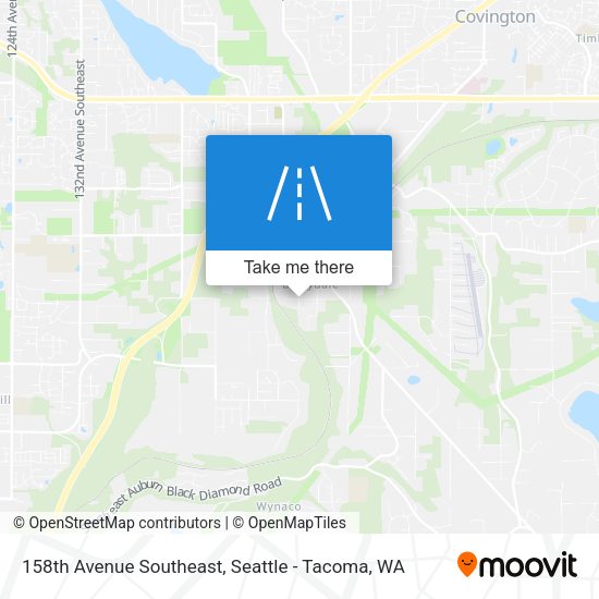 158th Avenue Southeast map