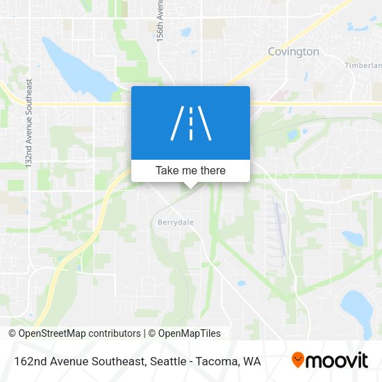162nd Avenue Southeast map