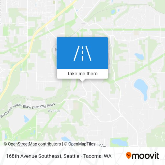 168th Avenue Southeast map