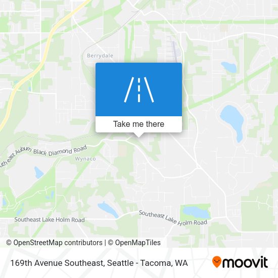 169th Avenue Southeast map