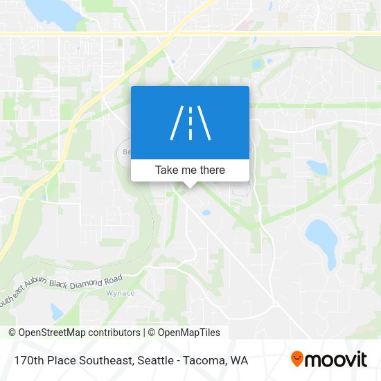 Mapa de 170th Place Southeast