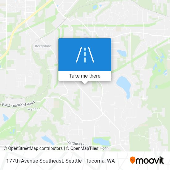 177th Avenue Southeast map