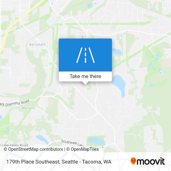 Mapa de 179th Place Southeast