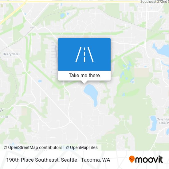 Mapa de 190th Place Southeast