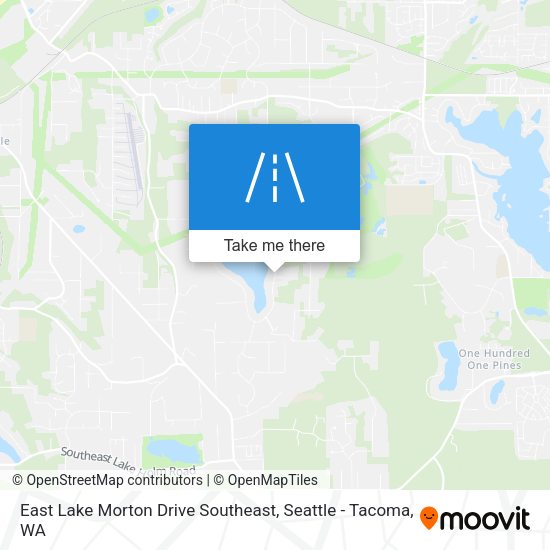 East Lake Morton Drive Southeast map