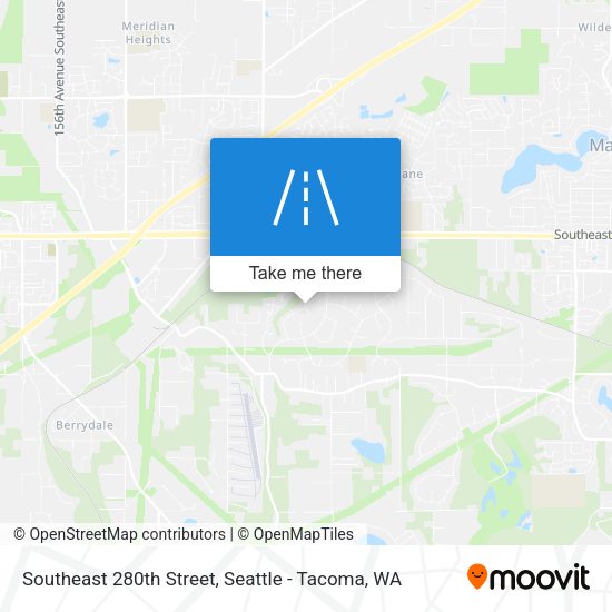 Mapa de Southeast 280th Street