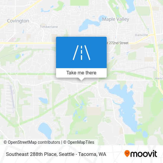 Mapa de Southeast 288th Place