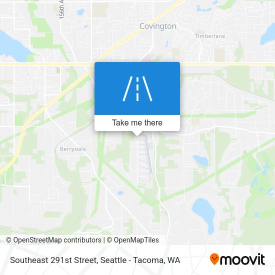 Southeast 291st Street map