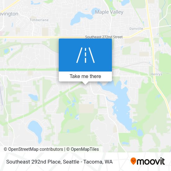 Mapa de Southeast 292nd Place