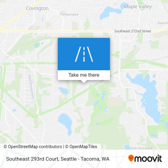 Mapa de Southeast 293rd Court