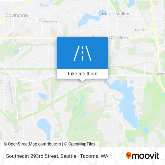 Mapa de Southeast 293rd Street