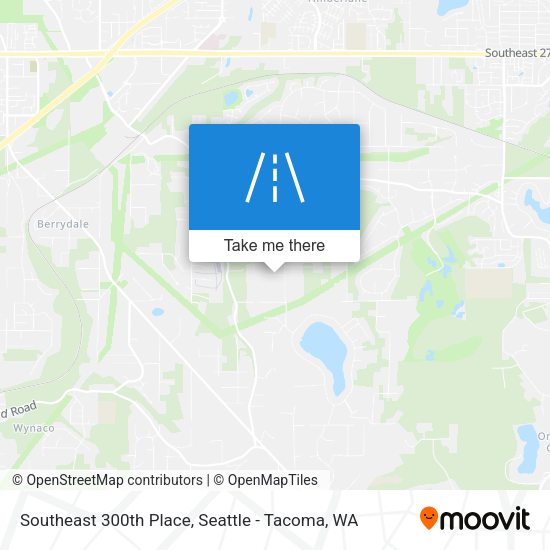 Mapa de Southeast 300th Place
