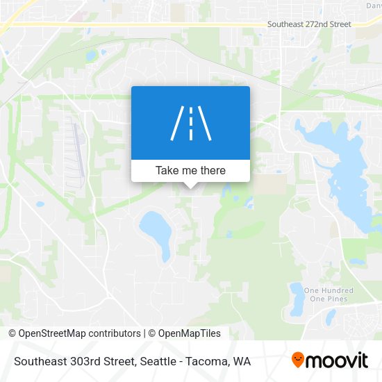 Mapa de Southeast 303rd Street