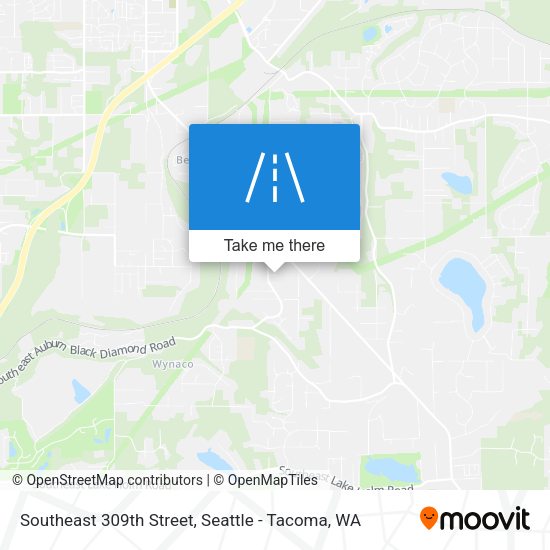Mapa de Southeast 309th Street