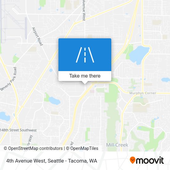 Mapa de 4th Avenue West