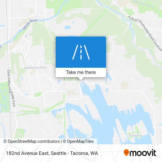 182nd Avenue East map