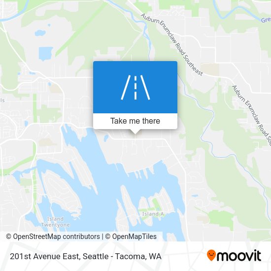 Mapa de 201st Avenue East