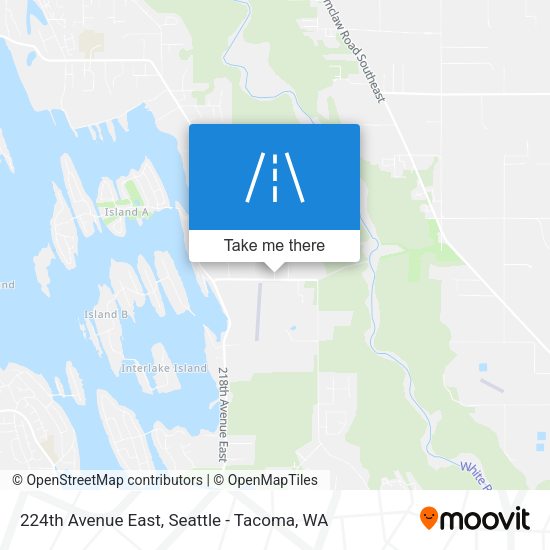 Mapa de 224th Avenue East