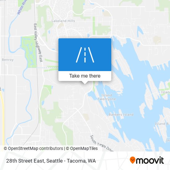 Mapa de 28th Street East