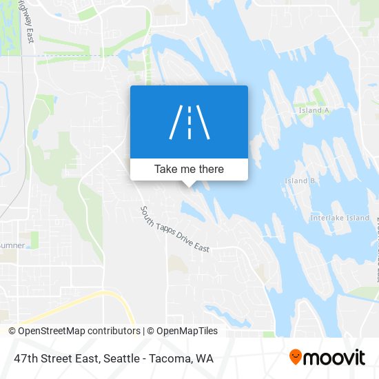 Mapa de 47th Street East