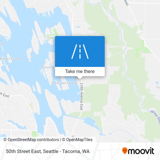 Mapa de 50th Street East