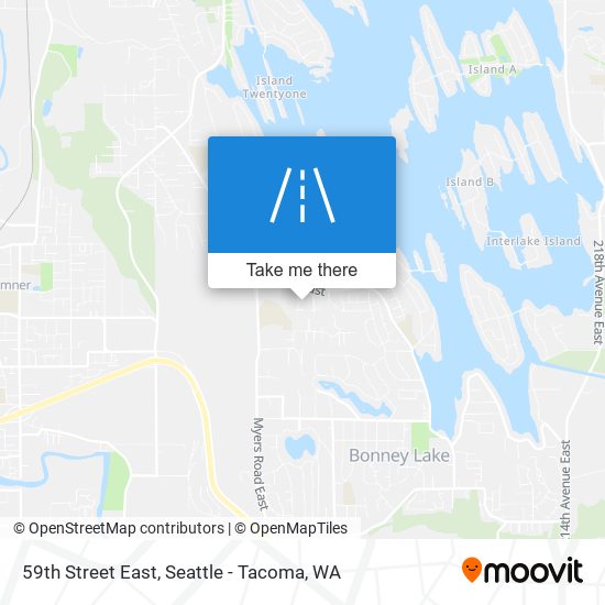 Mapa de 59th Street East