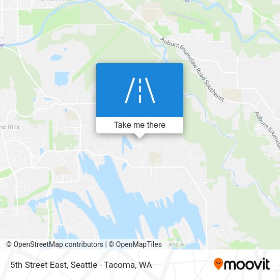 5th Street East map