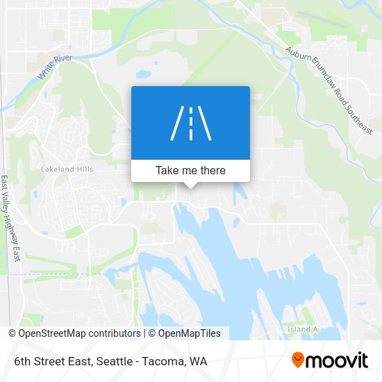 Mapa de 6th Street East