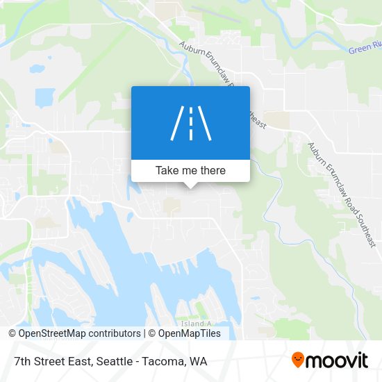7th Street East map