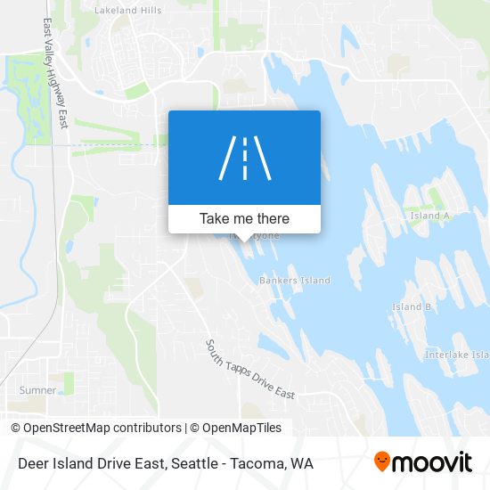 Deer Island Drive East map