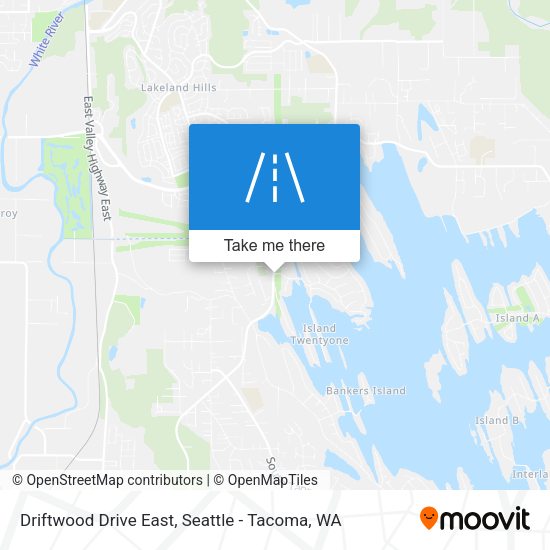 Driftwood Drive East map
