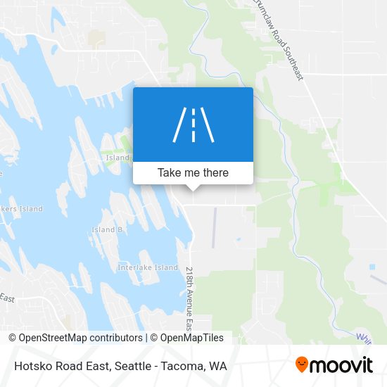 Mapa de Hotsko Road East