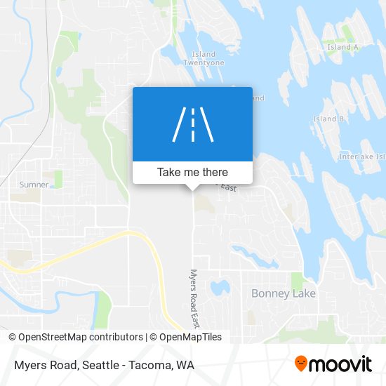 Myers Road map