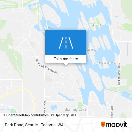 Mapa de Park Road