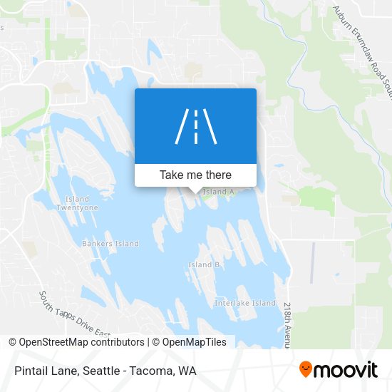 Mapa de Pintail Lane