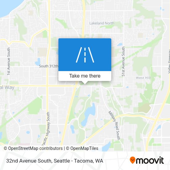 Mapa de 32nd Avenue South
