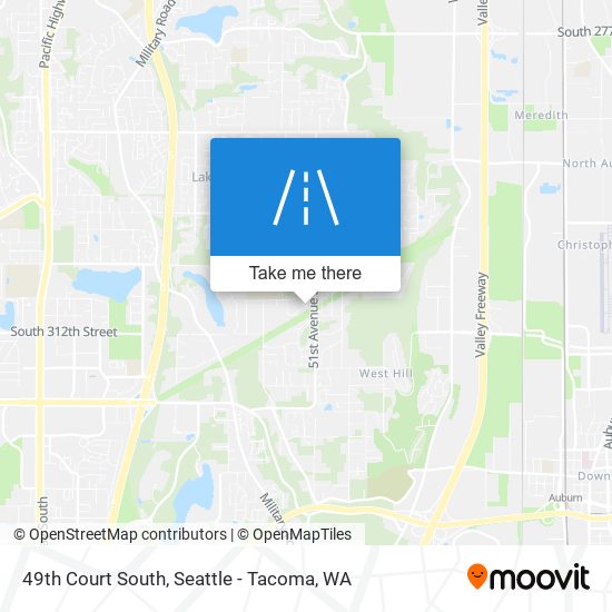 Mapa de 49th Court South
