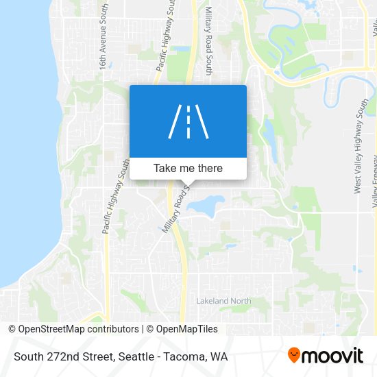 Mapa de South 272nd Street