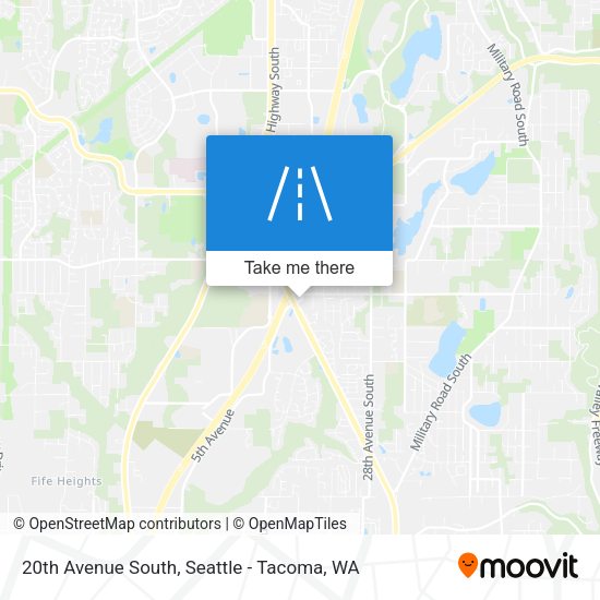 Mapa de 20th Avenue South