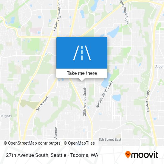 Mapa de 27th Avenue South