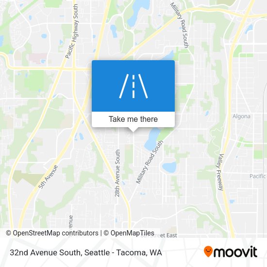 Mapa de 32nd Avenue South