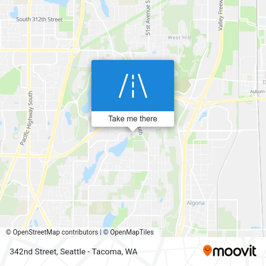 Mapa de 342nd Street