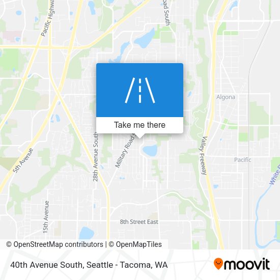 Mapa de 40th Avenue South
