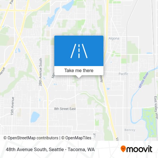 48th Avenue South map