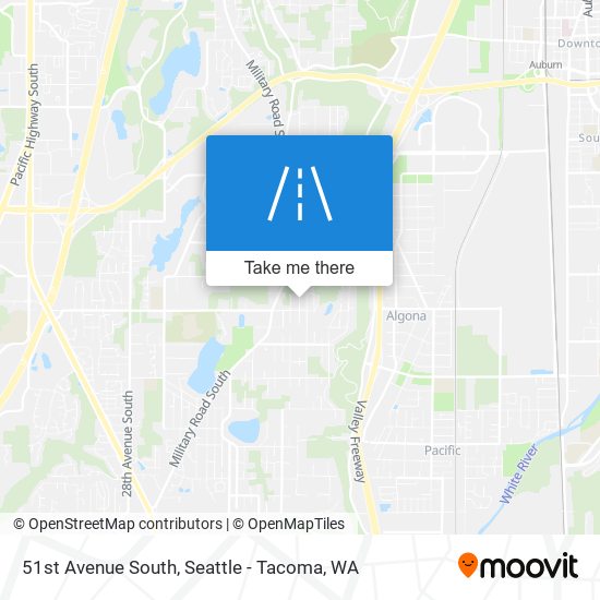 Mapa de 51st Avenue South
